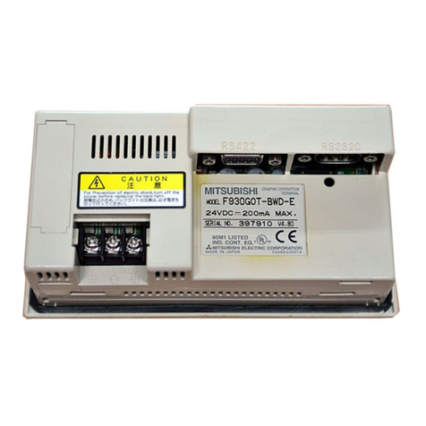Mitsubishi Electric F920GOT-K User manual
