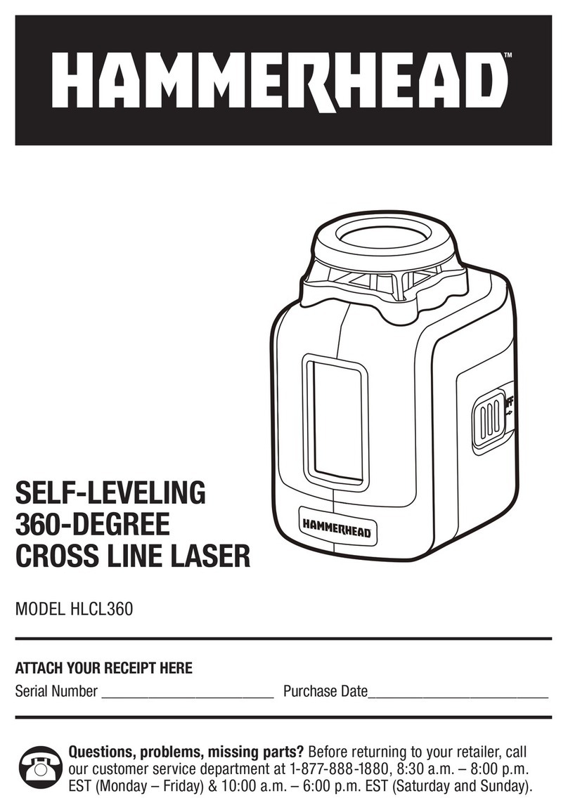 Hammerhead HLCL360 User manual
