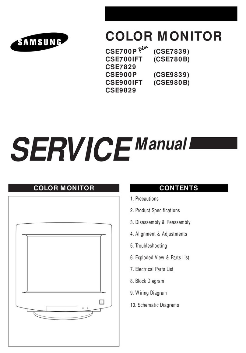 Samsung CSE700P Plus Service manual