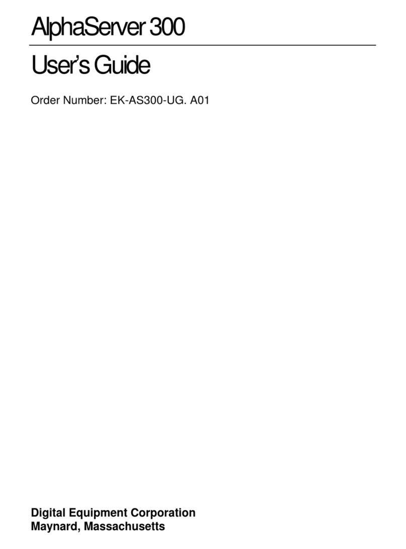 HPE AlphaServer 300 User manual