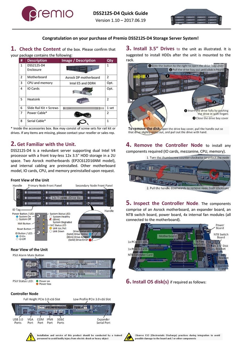 Premio DSS212S-D4 quick guide