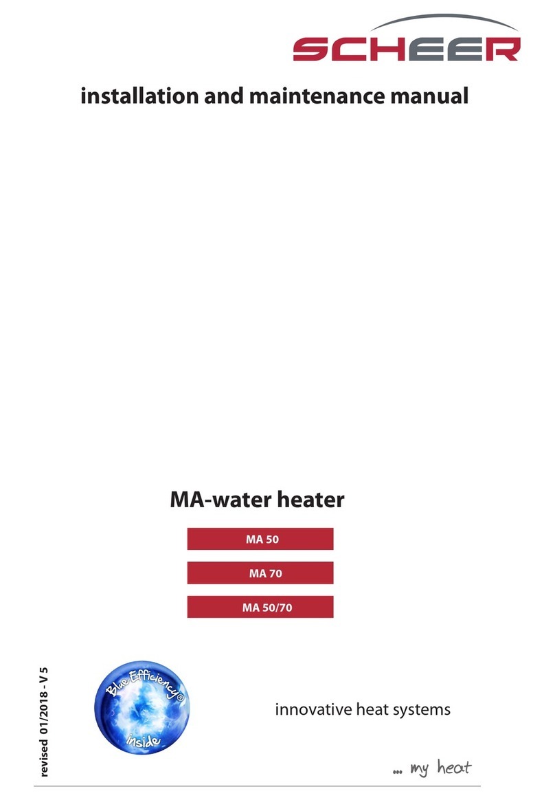 Scheer MA 50 Manual
