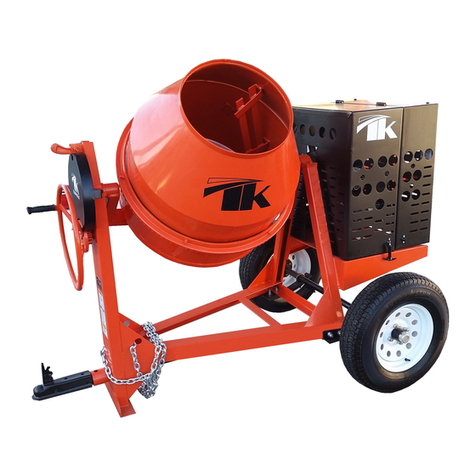 TK CM7 Operator's safety and service manual