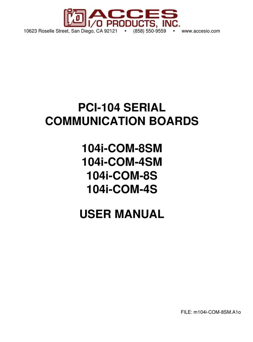 Access 104i-COM-8SM user manual