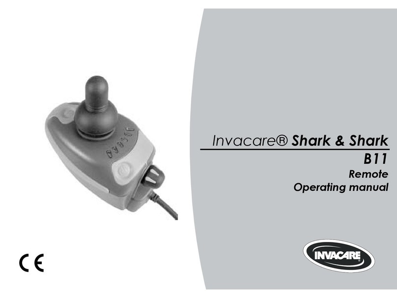 Invacare Shark operating manual Invacare Shark operating manual
