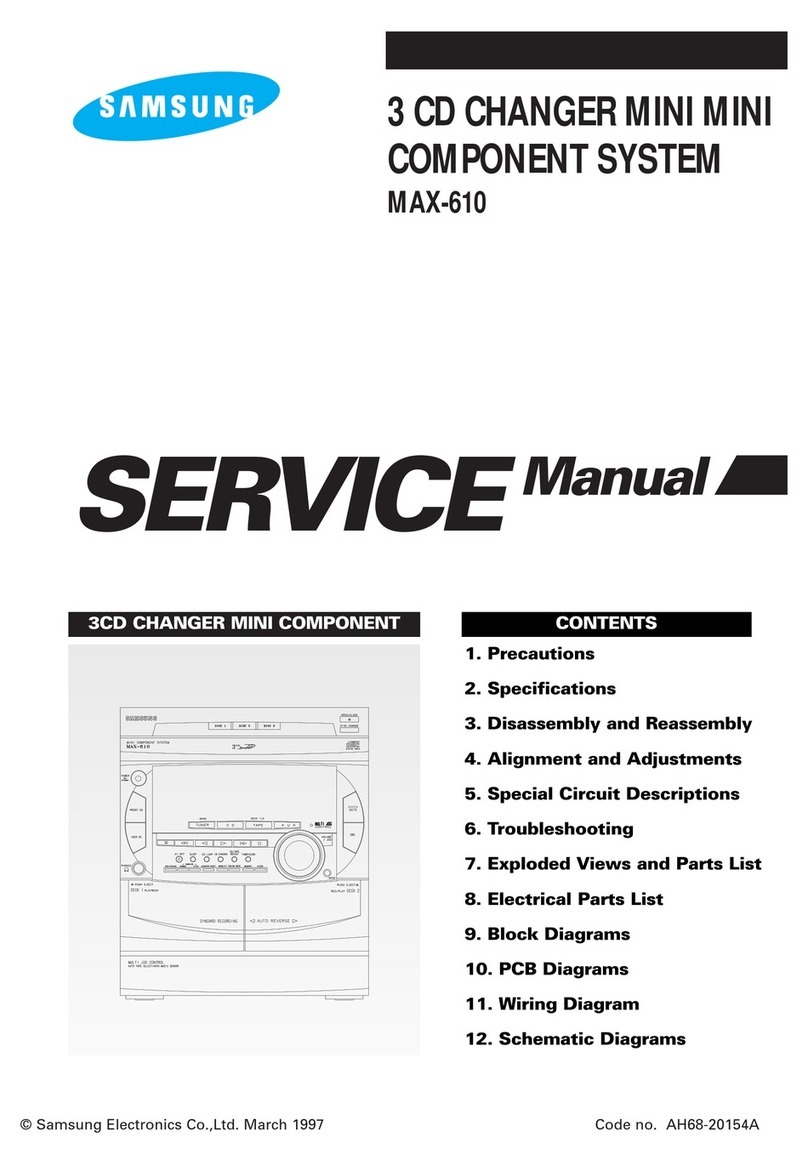 Samsung MAX-610 User manual
