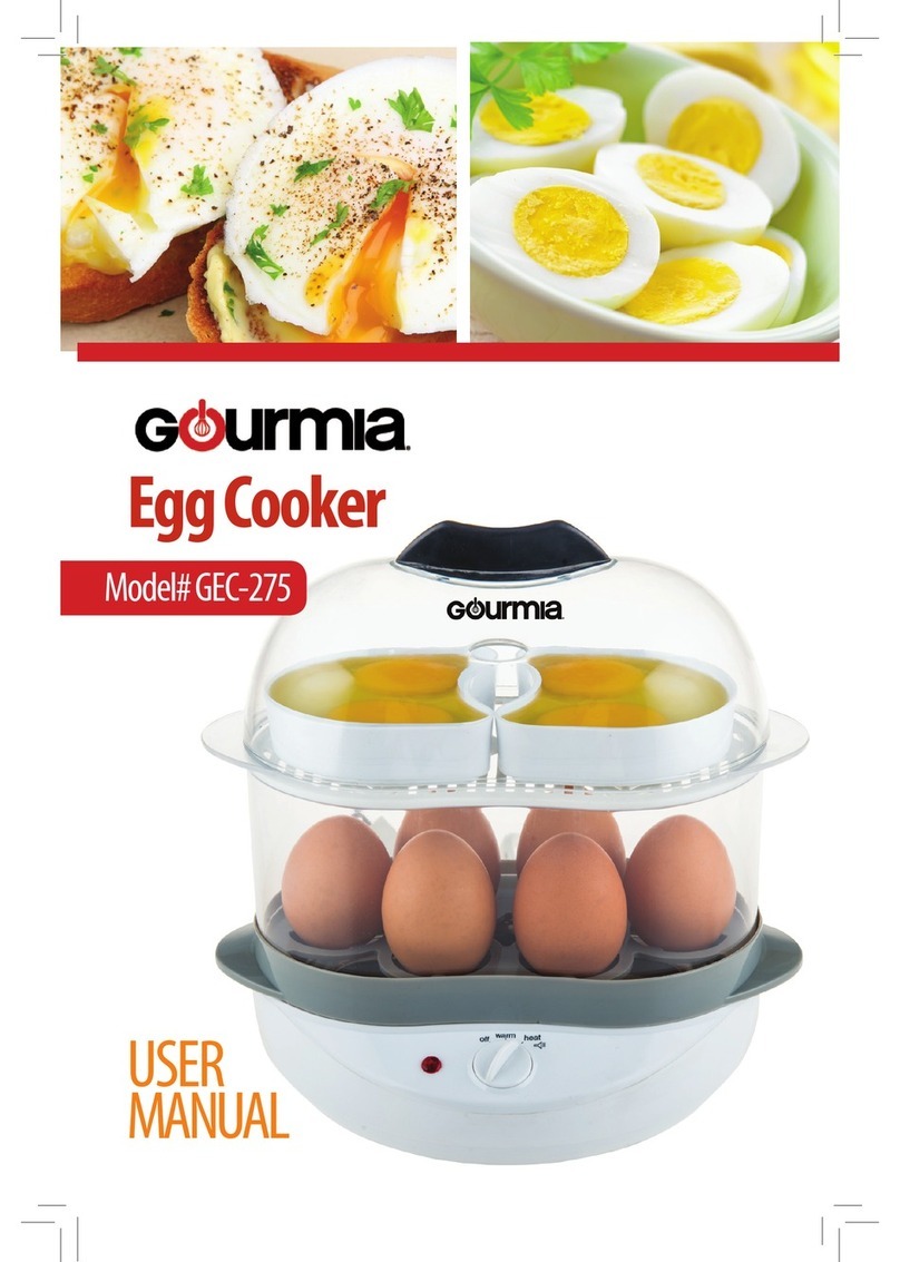 Gourmia GEC-275 user manual