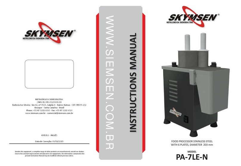 Skymsen PA-7LE-N User manual