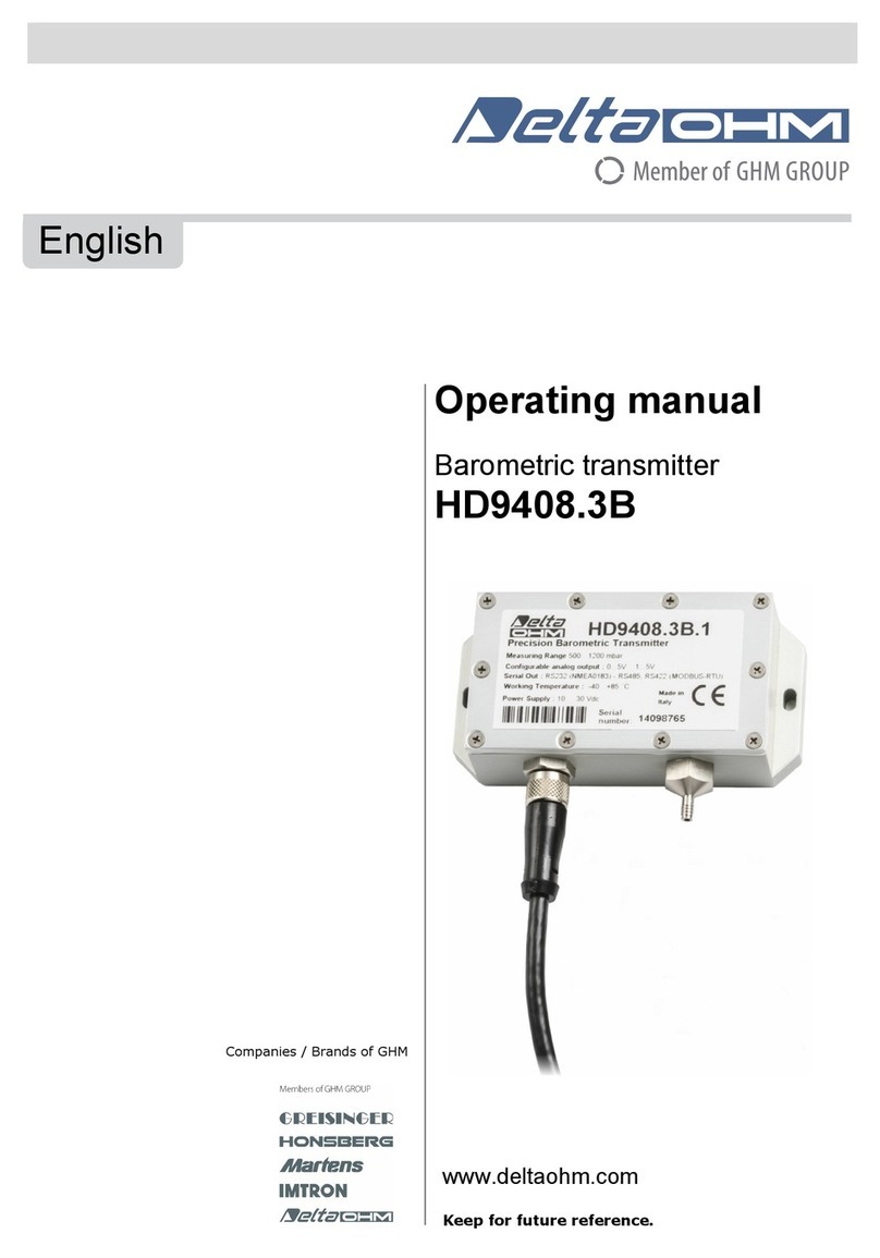 Delta OHM HD9408.3B User manual