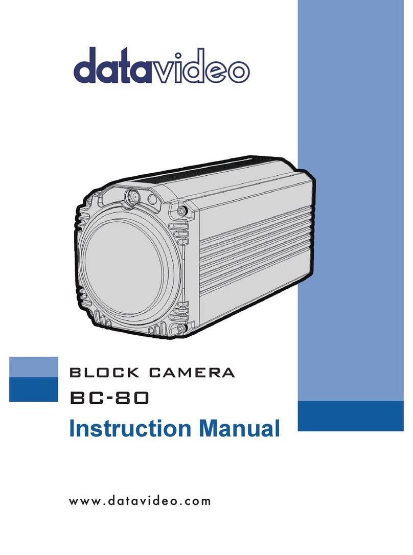 Data Video BC 80 instruction manual