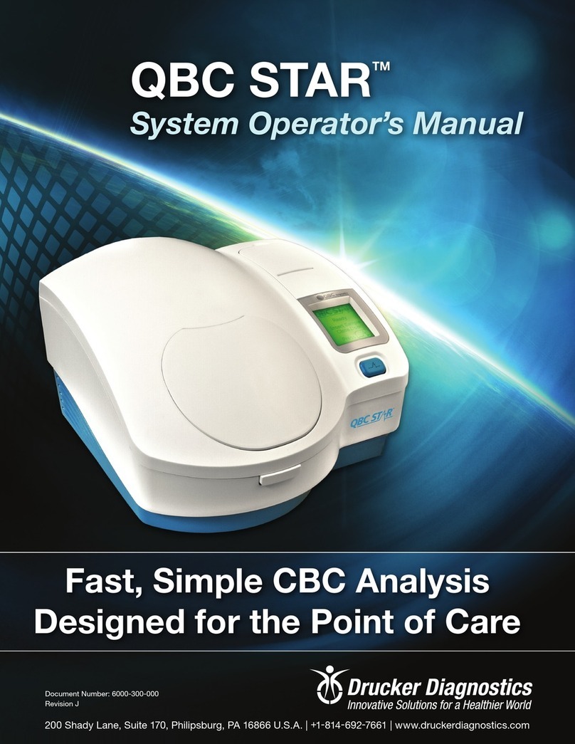 Drucker Diagnostics QBC STAR System Operator's manual