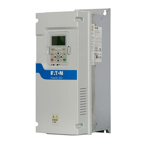 Eaton PowerXL DG1 Series VFD Use and care manual
