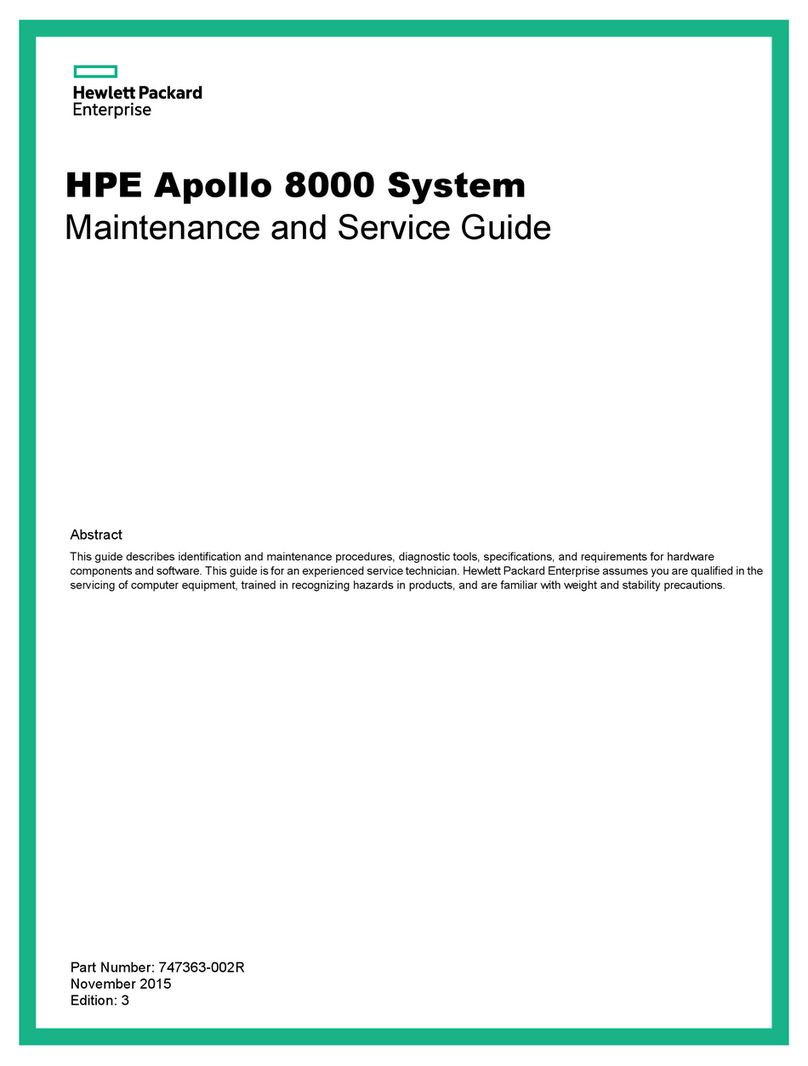 HPE Apollo 8000 System Manual