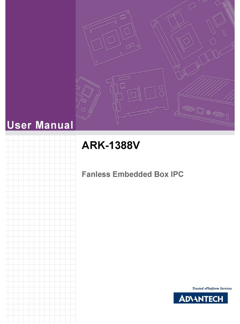 Advantech ARK-1388V User manual