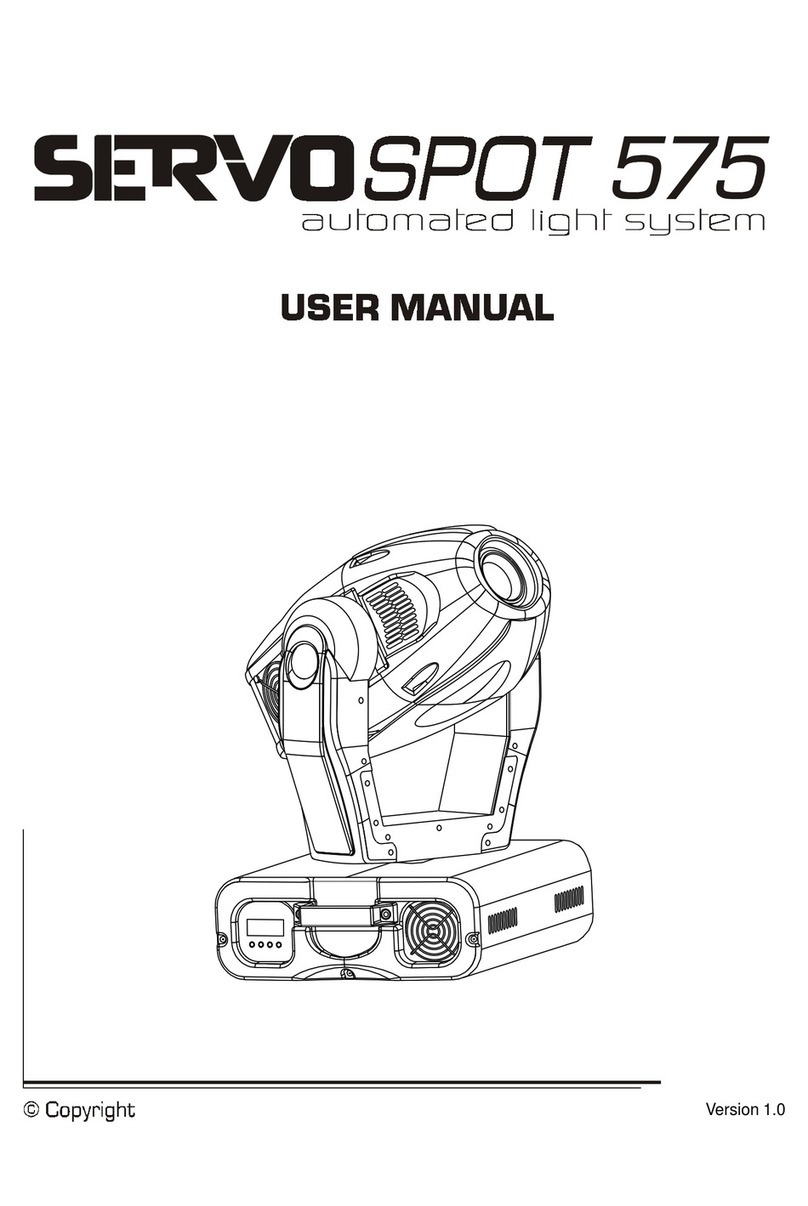 SERVOSPOT 575 user manual