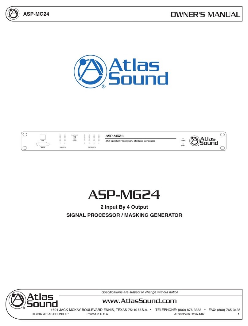 Atlas ASP-MG24 owner's manual