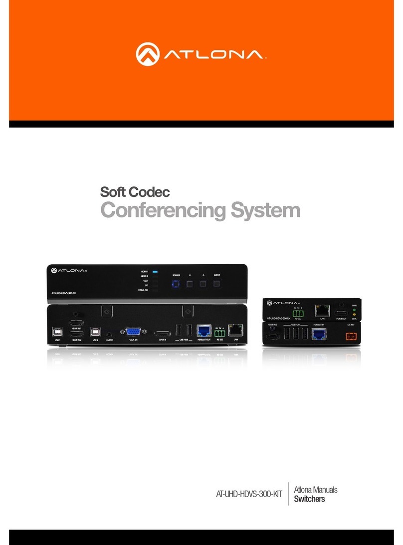Atlona AT-UHD-HDVS-300-KIT manual