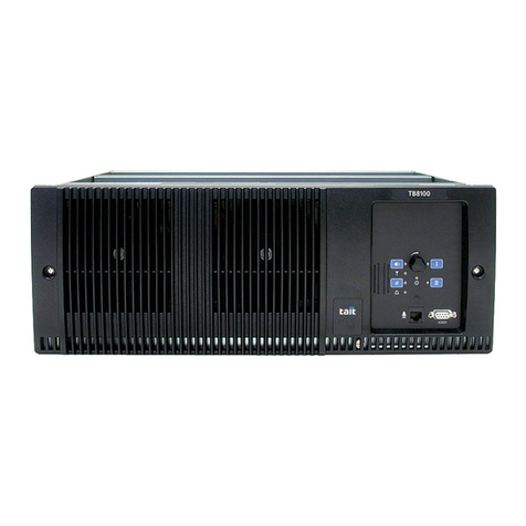 Tait TB8100 User manual