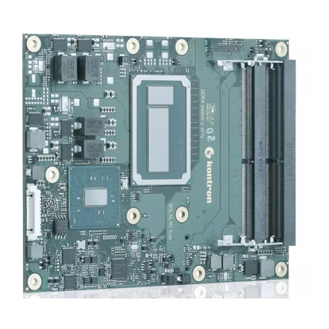 Kontron COMe-bSL6 user guide