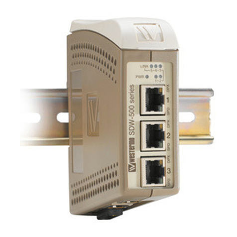 Westermo SDW-500 user guide
