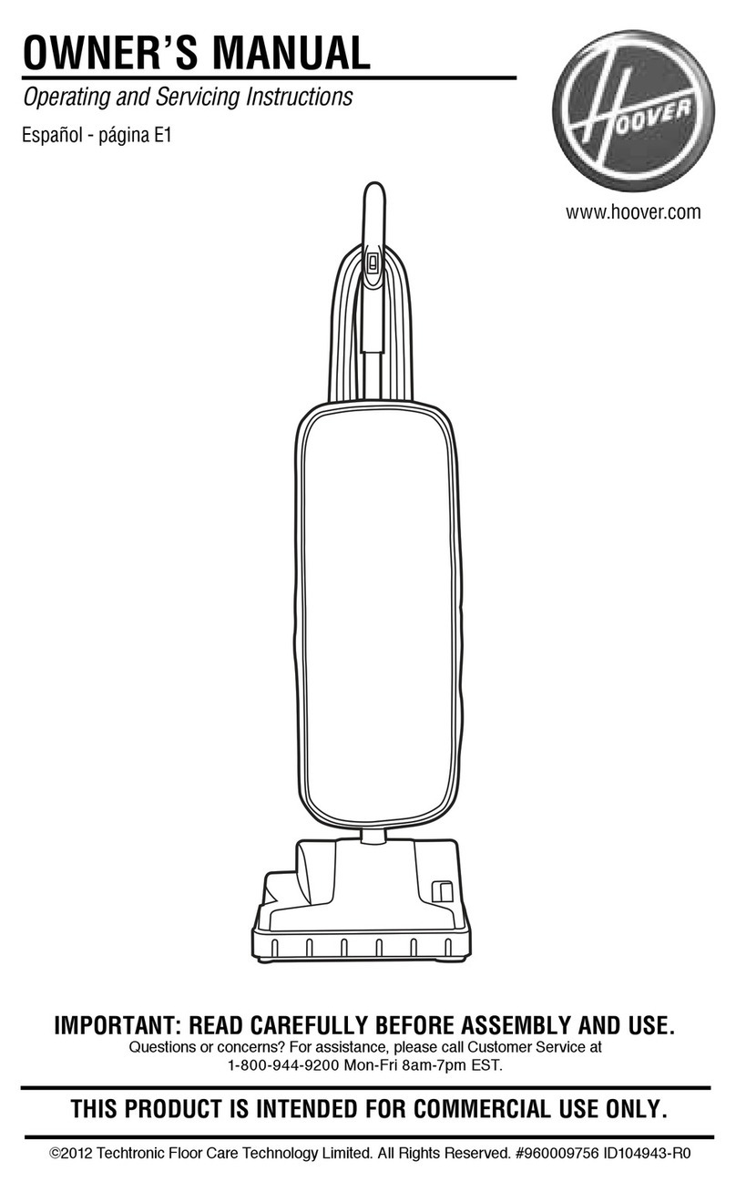 Hoover CH53000 owner's manual