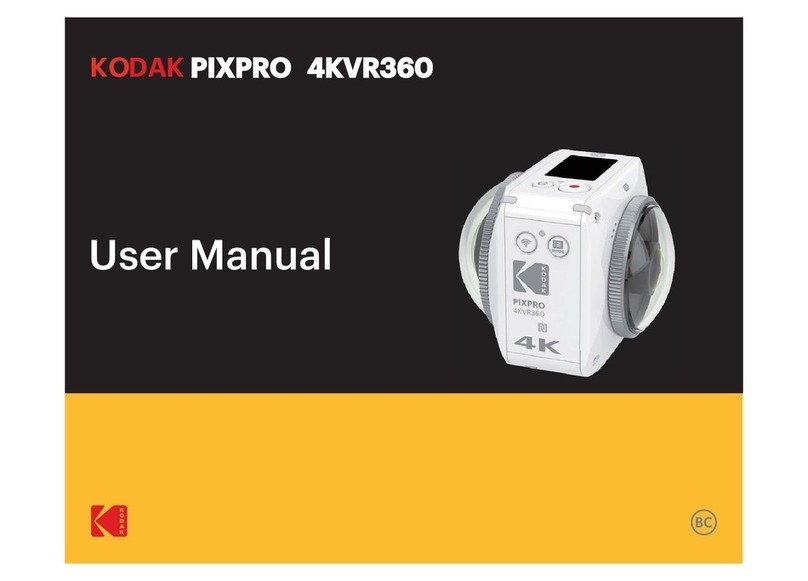 Kodak Pixpro 4KVR360 user manual