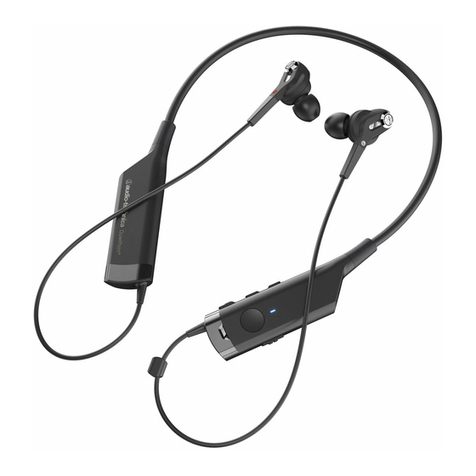 Audio Technica ATH-ANC40BT Instruction booklet
