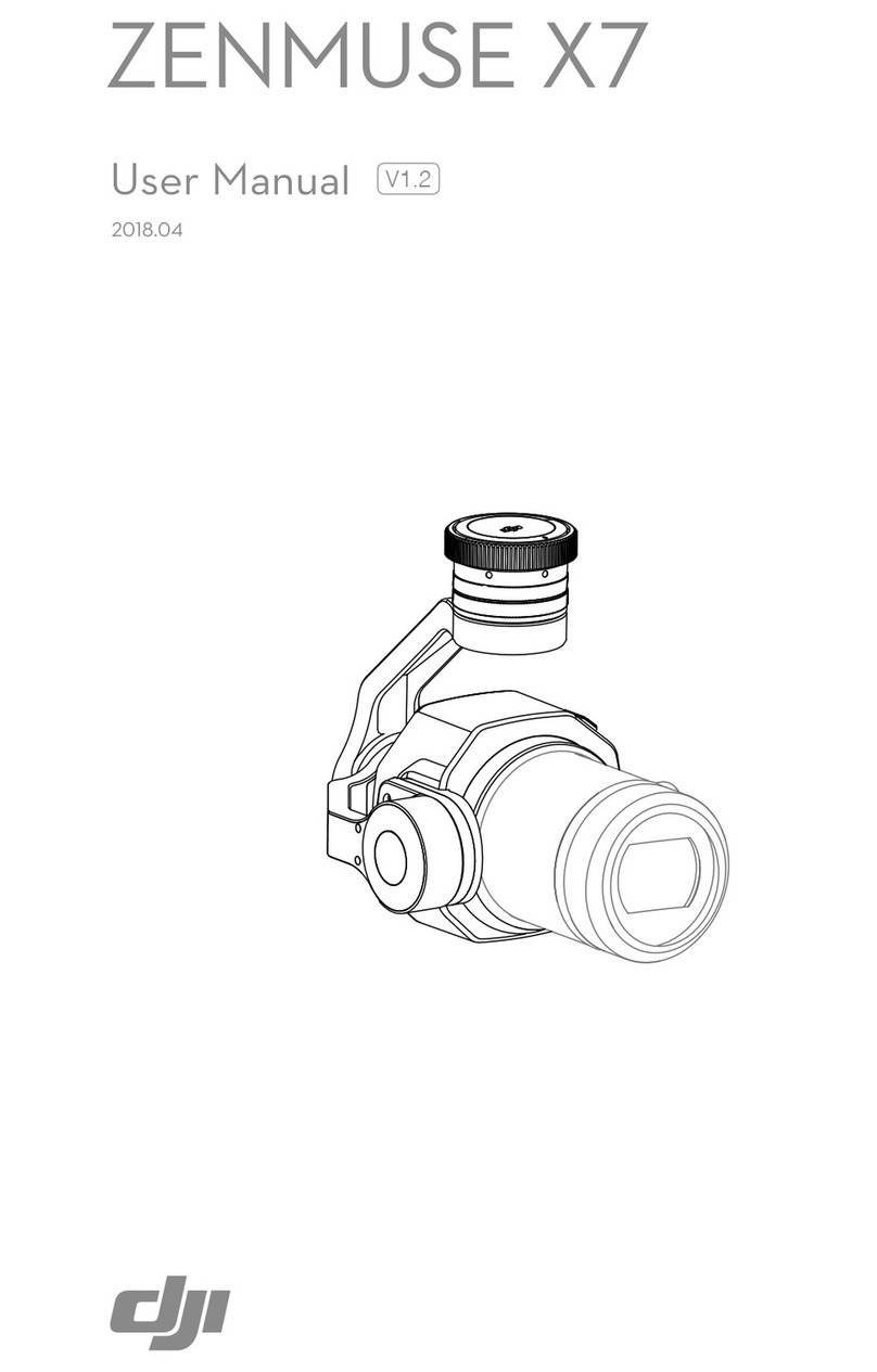 dji ZENMUSE X7 User manual