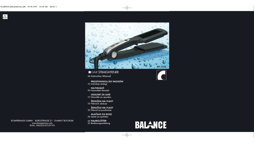 Balance KH 5525 User manual