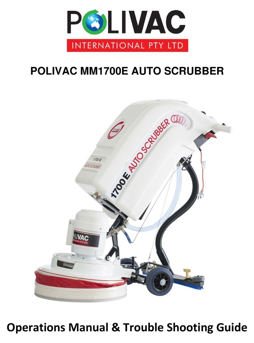 Polivac MM1700E OPERATIONS MANUAL & TROUBLE SHOOTING GUIDE