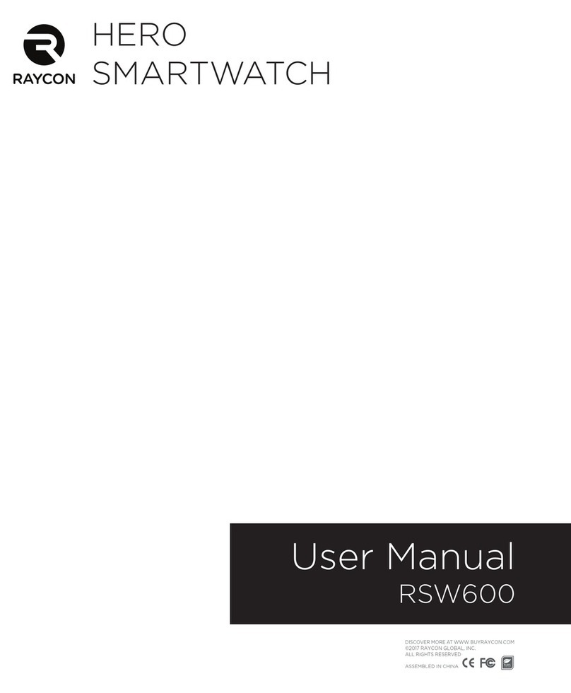Raycon RSW600 user manual