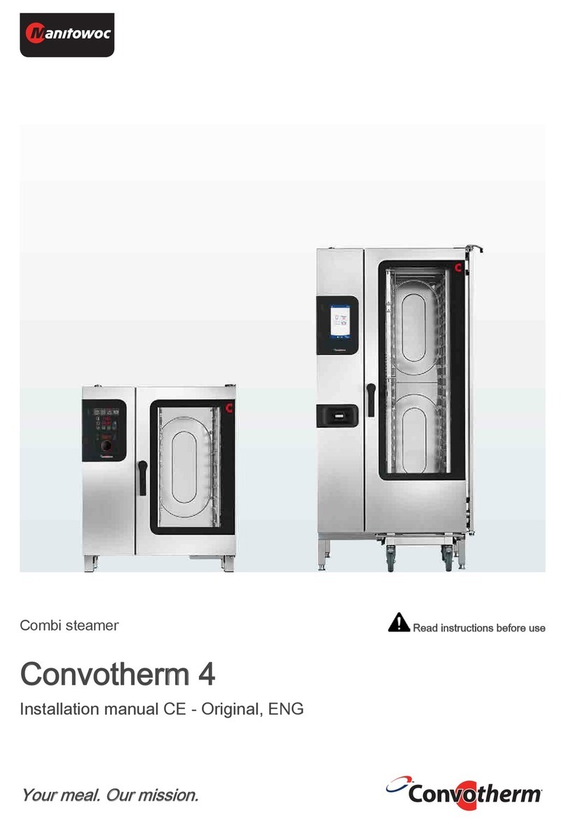 Manitowoc convotherm 4 User manual Manitowoc convotherm 4 User manual