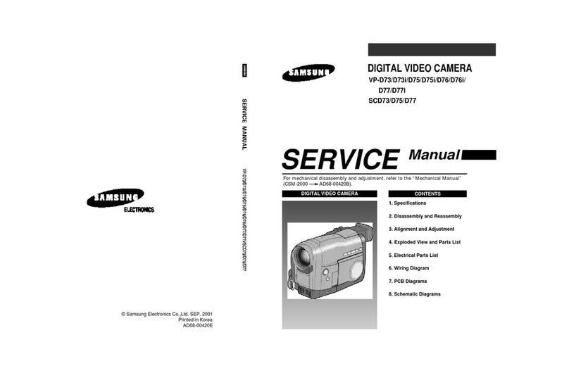 Samsung VP-D73 User manual