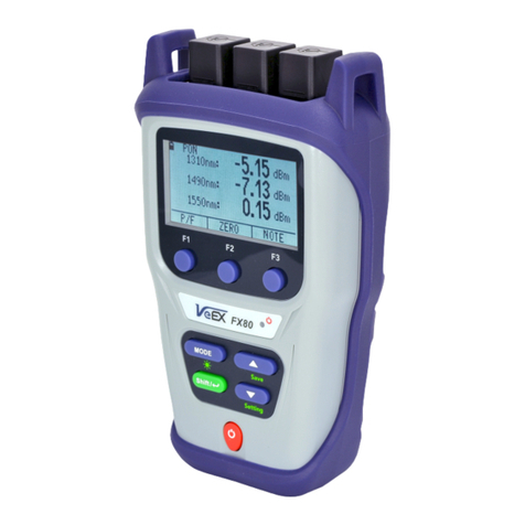 VeEX FX80 User manual