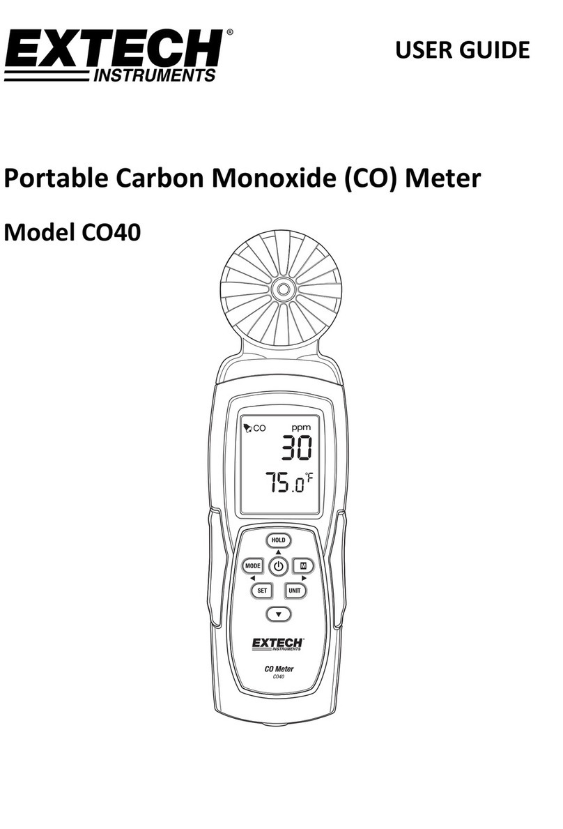 Extech Instruments CO40 User manual