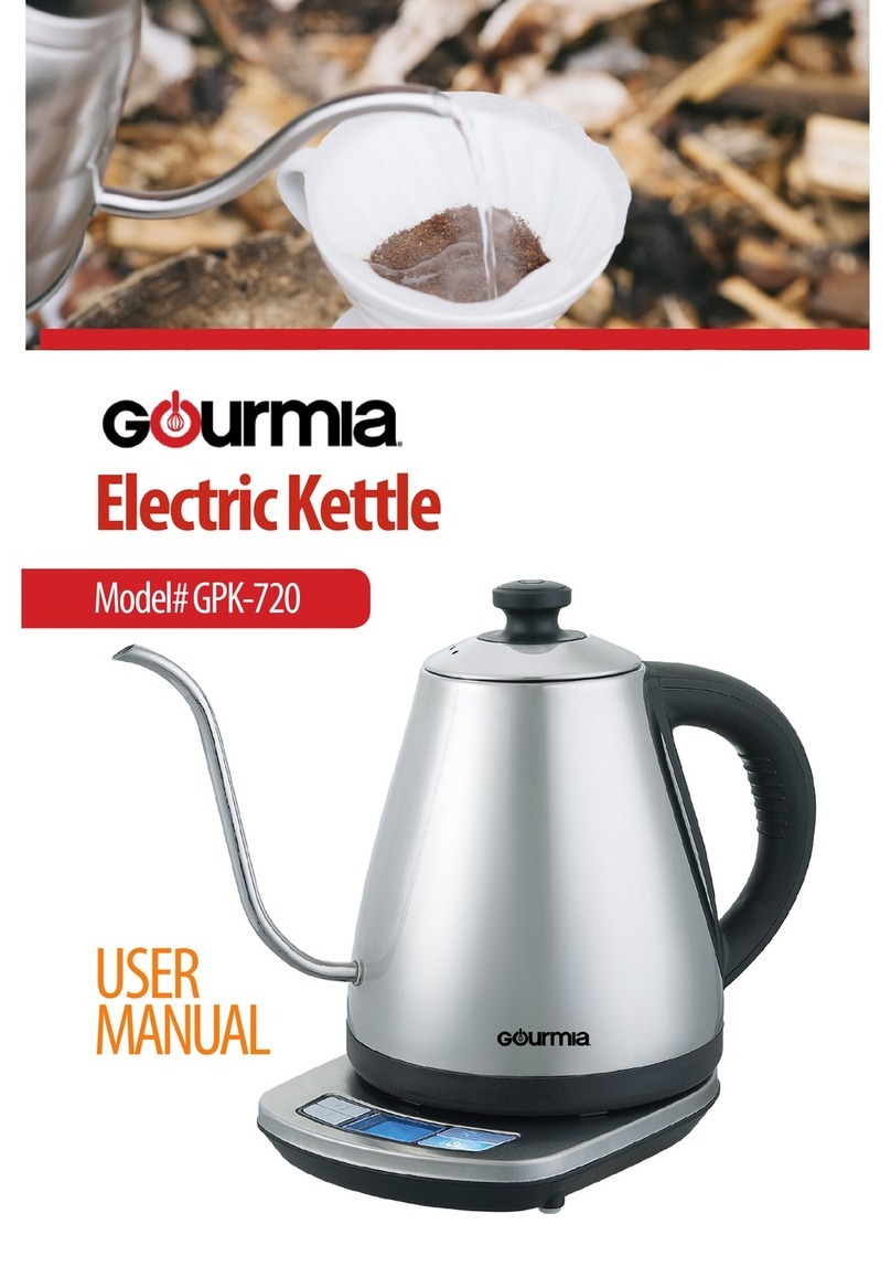 Gourmia GPK-720 User manual