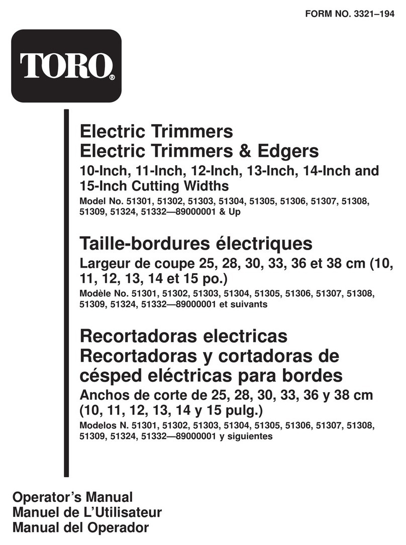Toro 51301 User manual