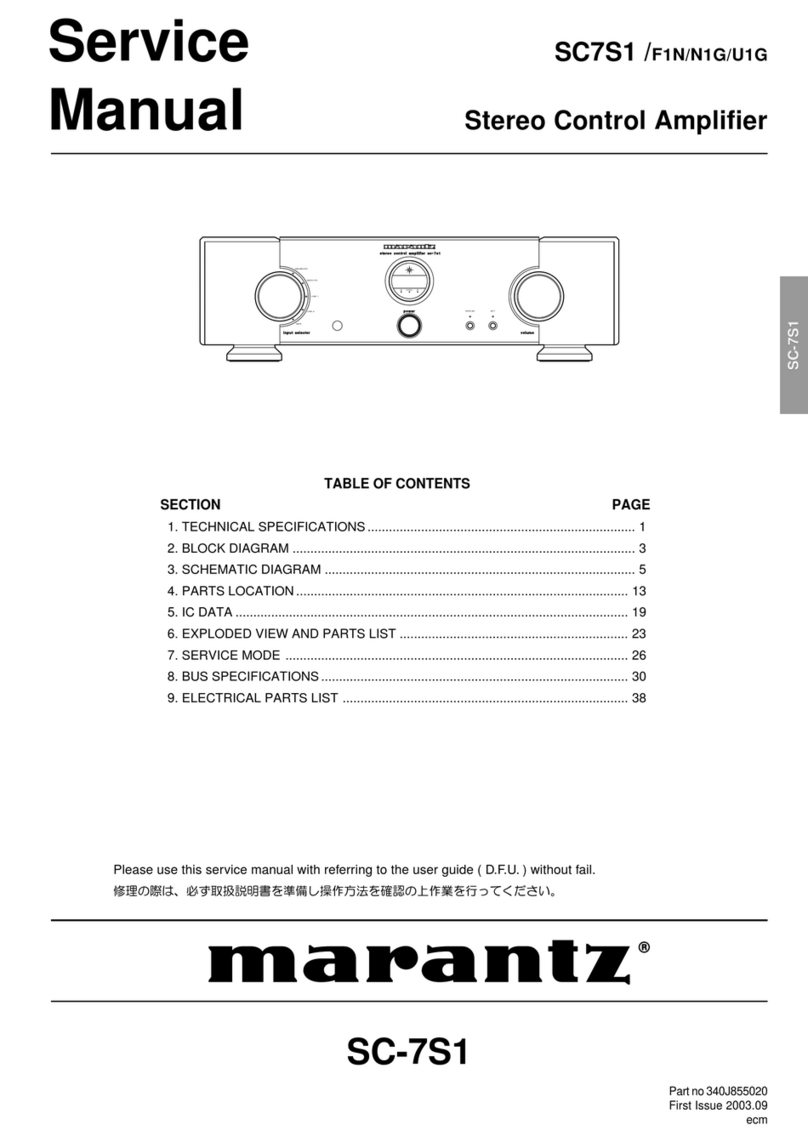 Marantz SC7S1/F1N User manual