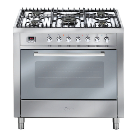 ILVE JV90CSVP/I Operating & installation manual
