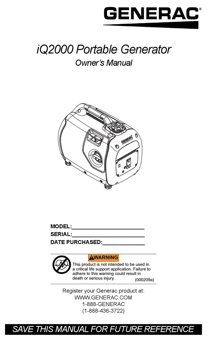 Generac Power Systems iQ2000 User manual