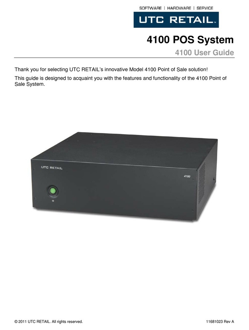 UTC RETAIL 4100 user guide