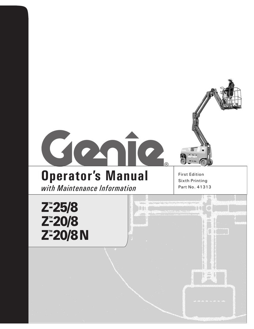 Genie Z-25/8 User manual