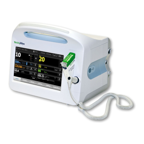 Welch Allyn Connex Vital Signs Monitor 6000 Series Service manual