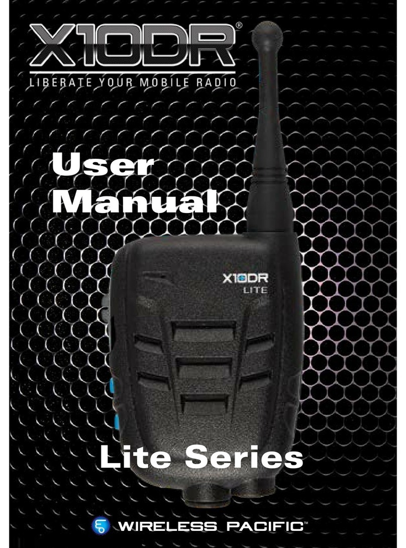 Wireless Pacific X10DR ELITE user manual
