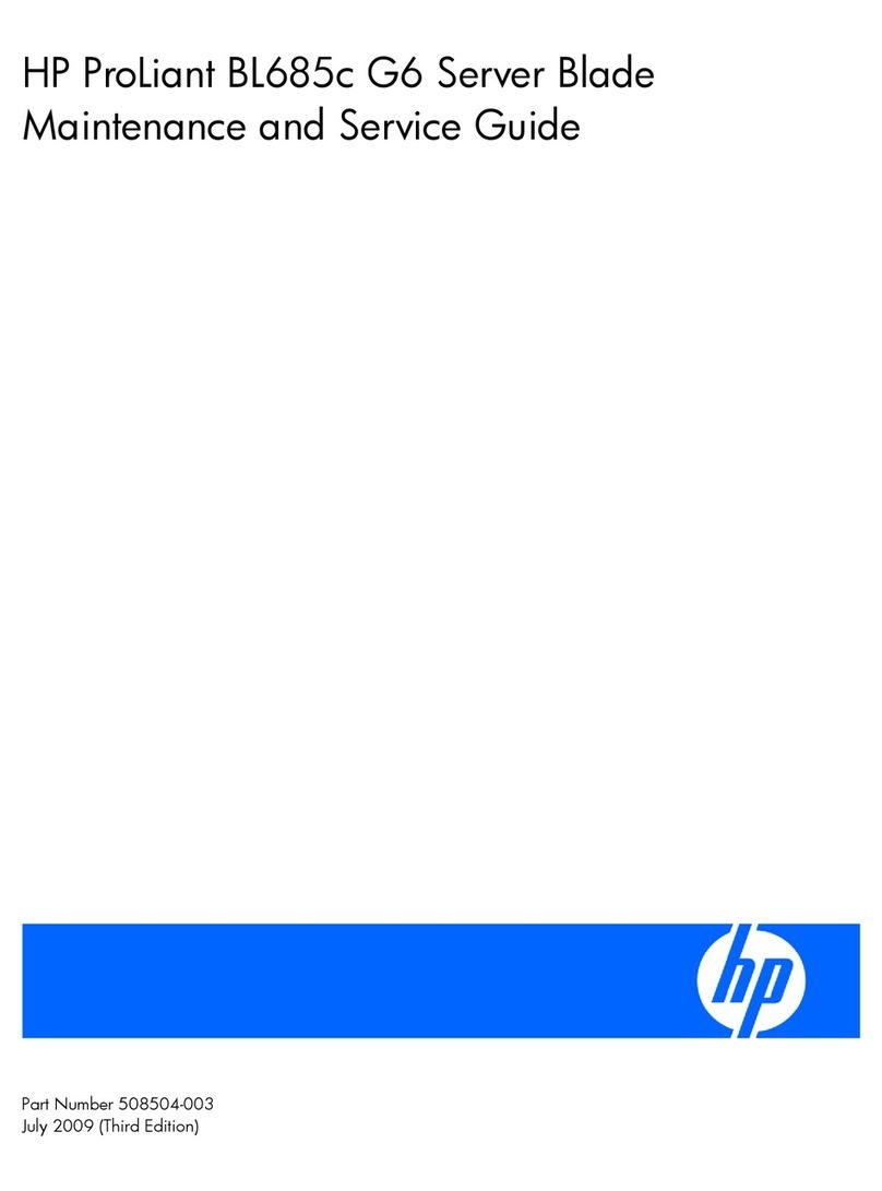 HP ProLiant BL685c G6 Manual
