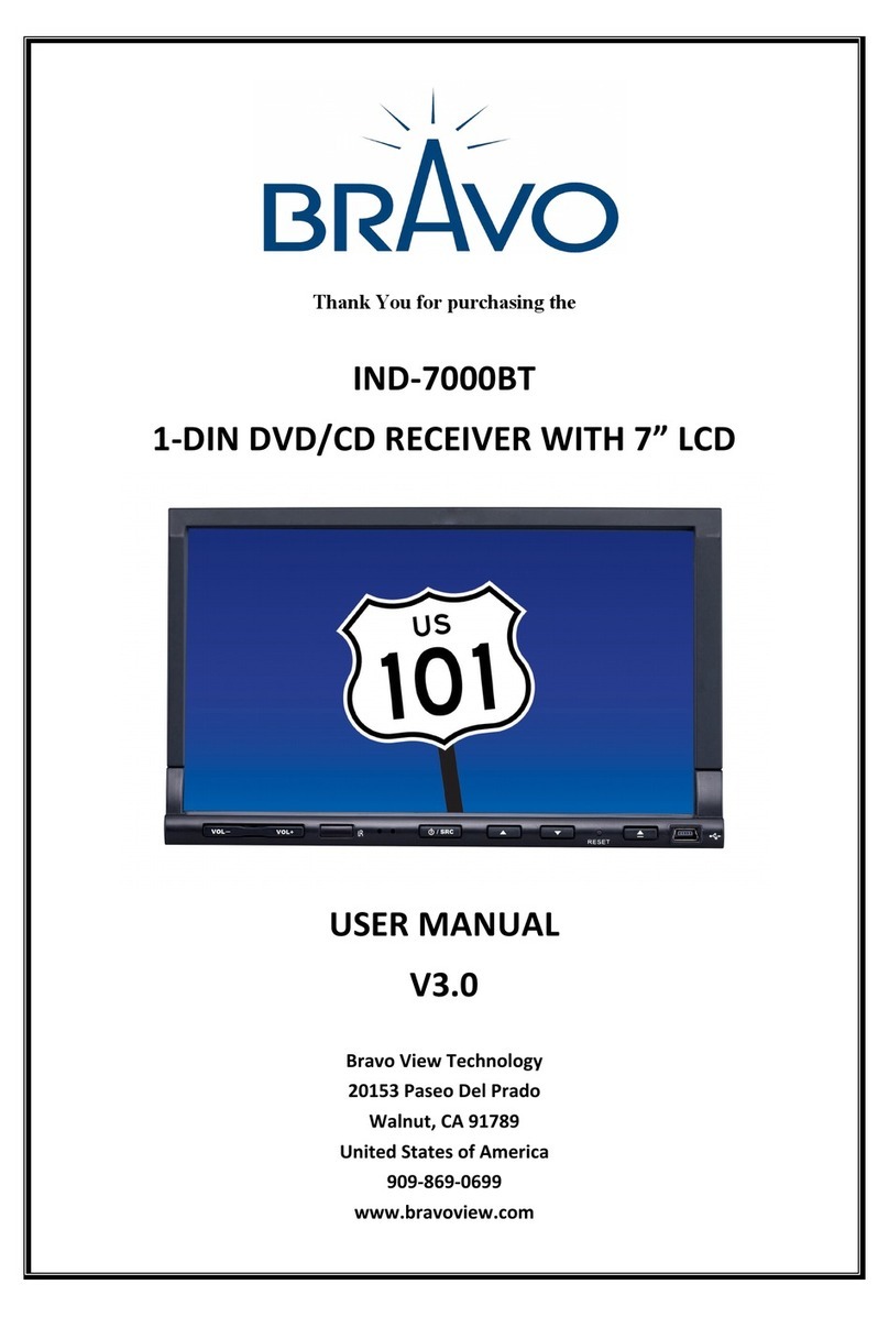 Bravo View Technology IND-7000BT user manual
