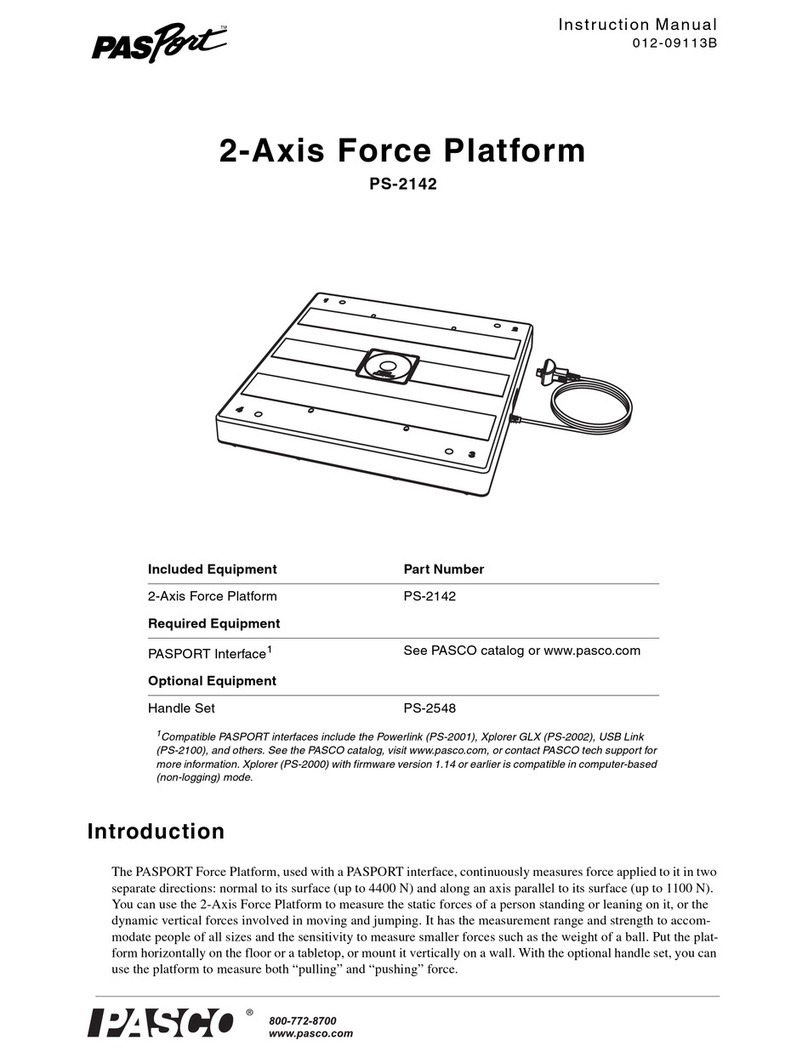 Pasport PS-2142 instruction manual