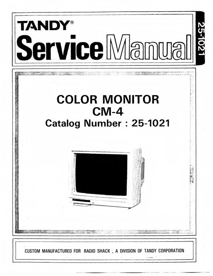 Tandy CM-4 User manual
