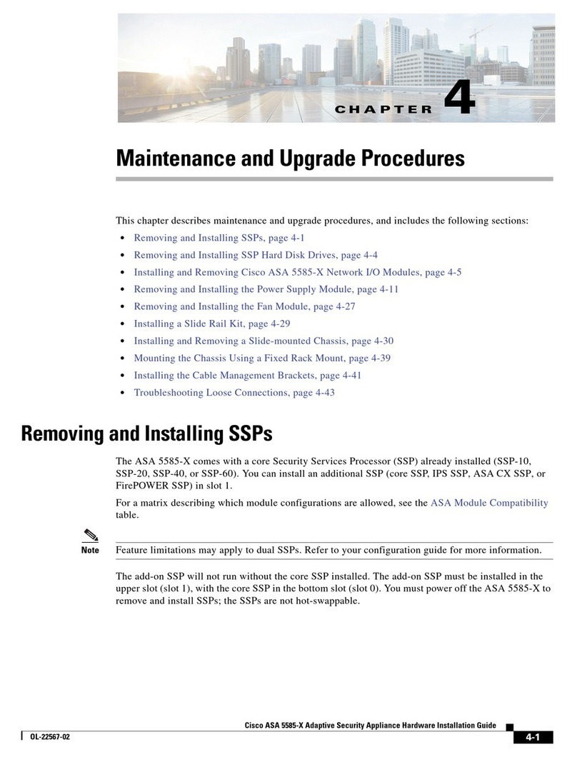 Cisco ASA 5585-X User manual