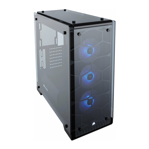 Corsair CRYSTAL SERIES 570X User manual Corsair CRYSTAL SERIES 570X User manual